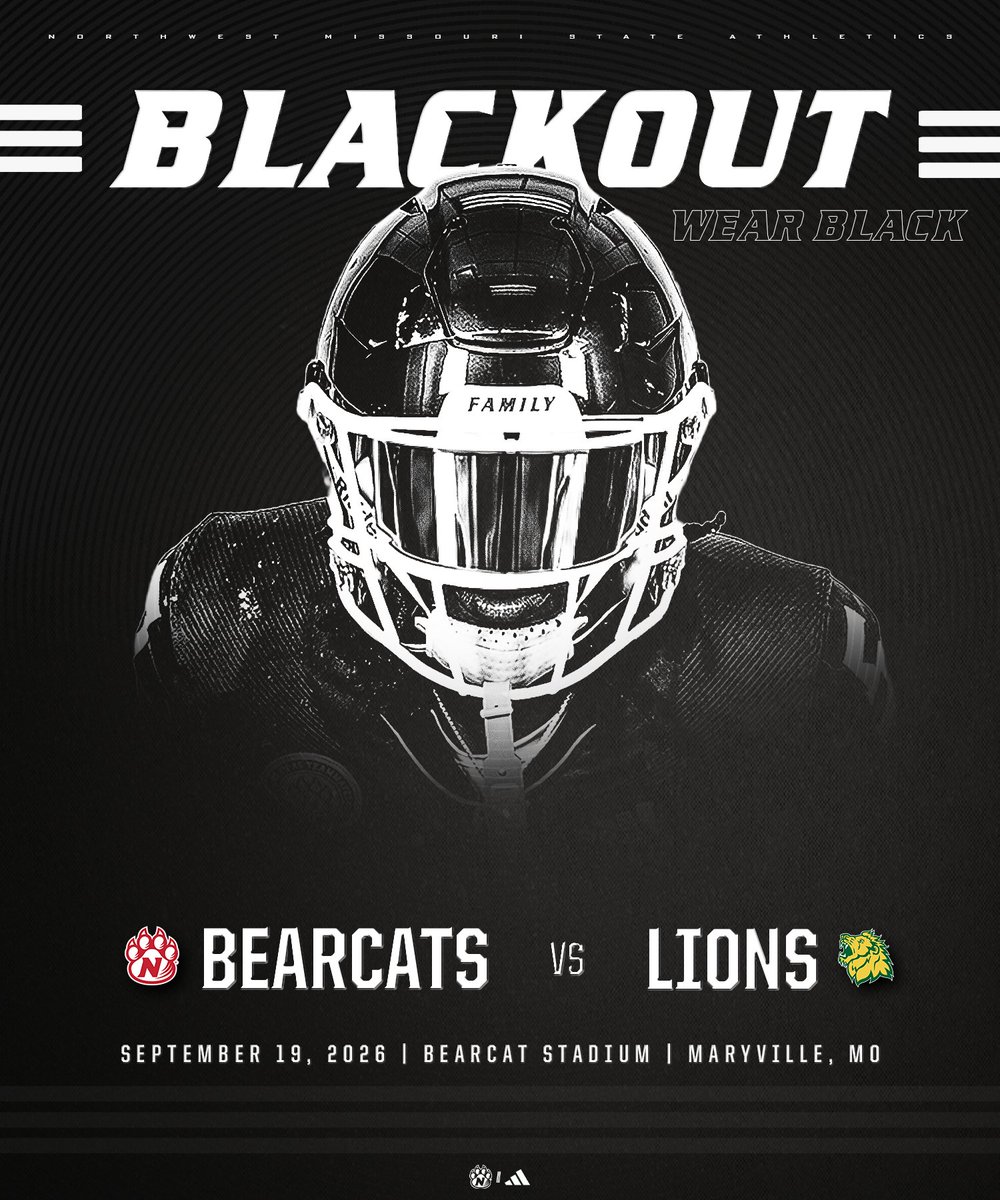 bearcatsports's tweet photo. 𝐁𝐋𝐀𝐂𝐊𝐎𝐔𝐓 AT BEARCAT STADIUM ‼️

September 19th. 𝙒𝙀𝘼𝙍 𝘽𝙇𝘼𝘾𝙆 🐾

#OABAAB https://t.co/AeuLRBSFFX