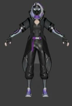 soymilk936's tweet photo. That new Catalyst remix skin looks so low budget, rushed and undetailed compared to her old Skin PLEASE @Fortnite give her an overcoat like her old skin  and a better mask  PLEASE I BEG U #GiveCatalystHerOvercoat https://t.co/uv0DLYct4y