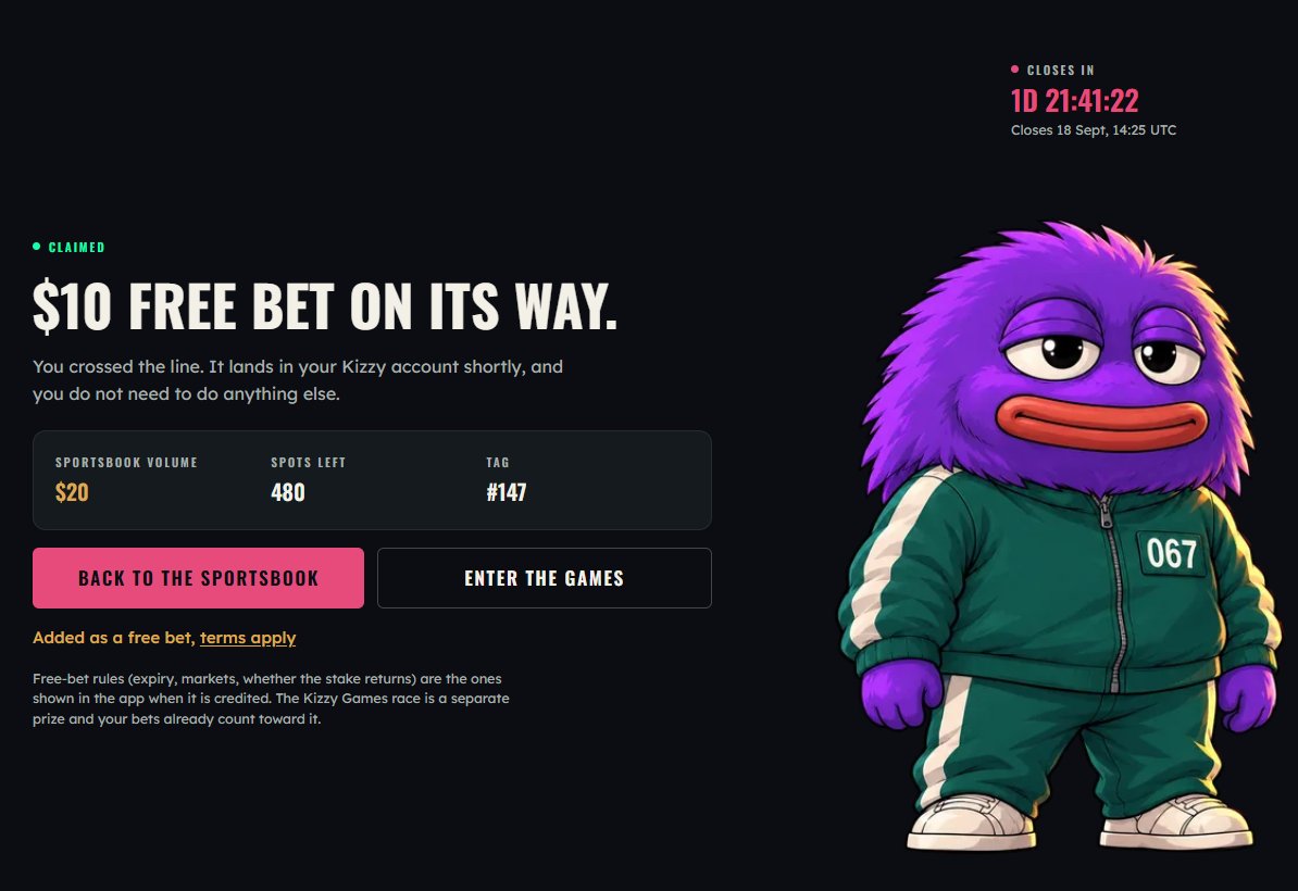 Eternity_god_'s tweet photo. WE’RE SO BACK 🔥🔥
Sportsbook is LIVE and they’re putting $10 on you to try it.
48 hours. Go claim it 
👇 https://t.co/kbgggoYF1v