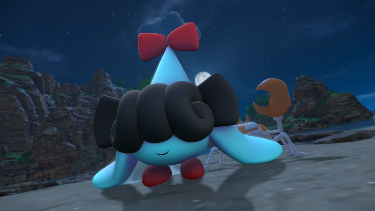 CardnlH's tweet photo. Aquatenna! #Pokemon #DELTARUNE (inspired by grima_42o) https://t.co/1MpBlBXW6V