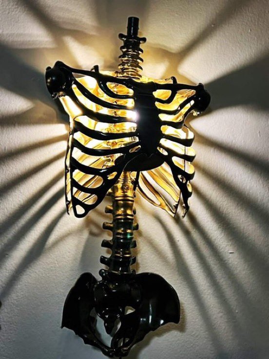evergreenhues's tweet photo. home decor skeletal wall lamp https://t.co/YGeEWvgICd