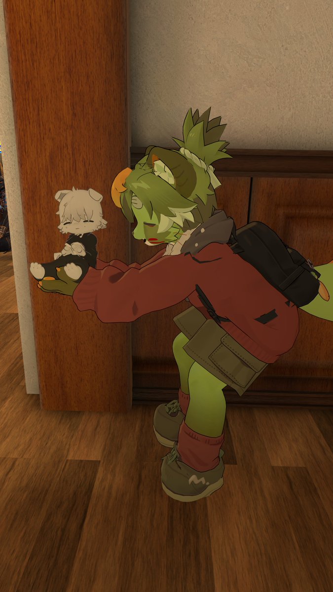SVL_VR's tweet photo. 今日のけもかふぇ～ https://t.co/hhnwfLWeKx