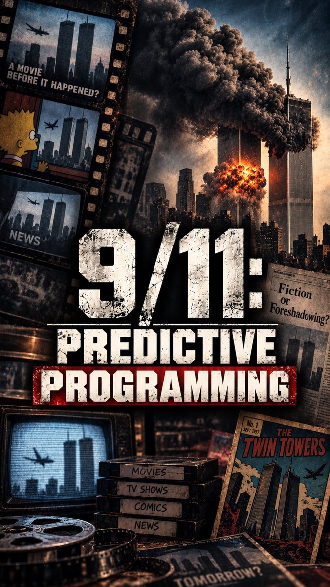 Iwendtster's tweet photo. They literally told us what they were going to do on 9/11.

Because they have to…That’s how it works.

But I’m just a conspiracy theorist. https://t.co/xbZW9R9teS
