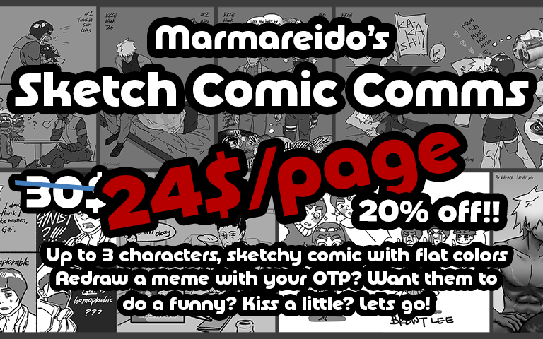 marmareido's tweet photo. let me draw a comic of your OTP for you!!!! examples in the replies... https://t.co/04URoYL07P