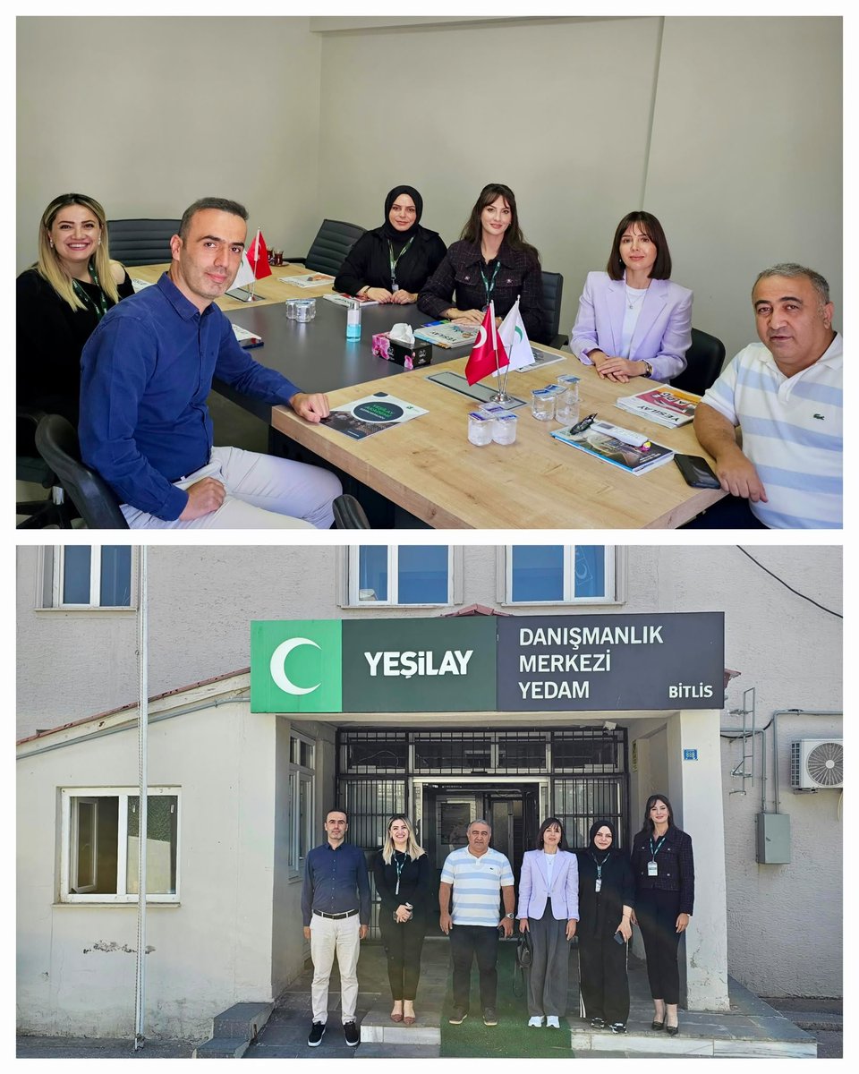 BitlisDSM's tweet photo. 🌿 Bağımlılıkla mücadelede iş birliğimizi güçlendiriyoruz.
Kurum Müdürümüz Fatma Akar, Bitlis Yeşilay Şube Başkanı Cevat Kaya’yı ziyaret etti. 
Görüşmede; bağımlılıkla mücadele ve yükümlülerin rehabilitasyon süreçlerine yönelik ortak çalışmalar hakkında istişarelerde bulunuldu. https://t.co/5RY0U9RrVk