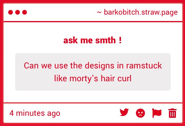 sociohackz's tweet photo. of course !!! in general - if you want to make art related to RaMstuck u can also use the #RaMstuck tag me and cadance made, but if it’s not related then you won’t have to!
(also in RaMstuck - Jerry, Morty and Summer all have that hair curl) https://t.co/TNq7KbKqTm