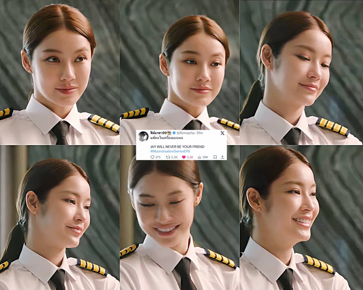 f7racha's tweet photo. I have a thing for people in uniform. 🫦

#namtanfilm #filmracha #namtantipnaree https://t.co/zLmokUiLAD
