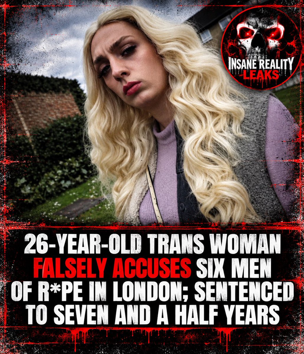 InsaneReality's tweet photo. For years, multiple men were pulled into criminal investigations over allegations that were later found to be false. The woman responsible eventually pleaded guilty to eight counts of perverting the course of justice and received a seven-and-a-half-year sentence https://t.co/2a3sB8r9b9