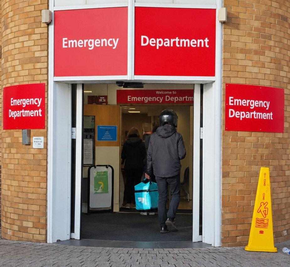 implausibleblog's tweet photo. When the wait to see someone at A&E is so long you're ordering in a meal..

We have a shortage of doctors, nurses, dentists, pharmacists, GPs, all because the Conservatives underfunded the NHS over 14 years

Then Wes Streeting came along supercharging replacing doctors with PAs, and some absurd belief that AI will replace the need for medics

Now Andy Burnham is shifting patients from GPs to Pharmacies, even though Pharmacies are also understaffed and underresourced

When will we have a government that hires more qualified doctors, nurses, pharmacists, dentists, GPs, etc so we have a faster better NHS?