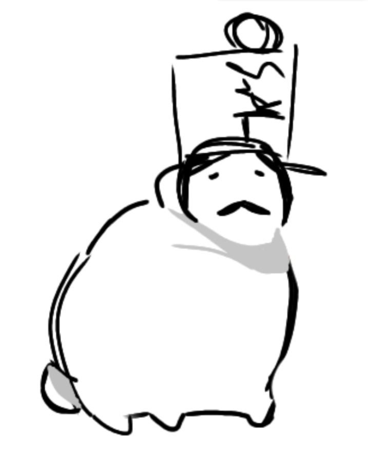 vowingsolemnly's tweet photo. friggin stupid fat ugly old chud called Jean found in my gallery, he was drawn a while ago too lol
#gnb #gutsandblackpowder https://t.co/HK9DNAVTUC