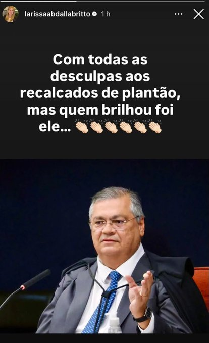 meioindep's tweet photo. 🚨VEJA: Assessora de Dino fala em “recalcados” e diz que chefe “brilhou” em sessão https://t.co/R3Vfz5FXsy