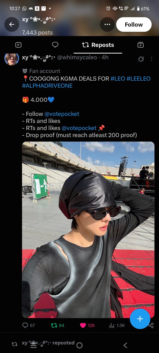 Srish0008's tweet photo. @whimxycaleo @votepocket For leo https://t.co/Q55tOI2SaP