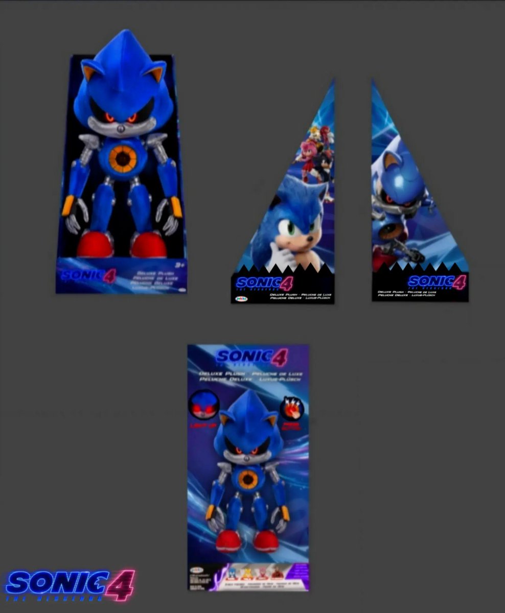 SOMSOM3977748's tweet photo. #SonicMovie4

13 inch plush Metal Sonic https://t.co/tpzKoHfsc9