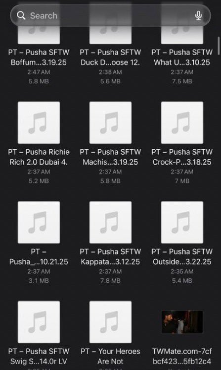 certifiedjared's tweet photo. 🚨 Featured Jeffrey Epstein files rapper Pusha T (een) just had 11 files pulled himself. His whole album produced by Pharrell just leaked.

That guy will be going out sad for the rest of his life and it’s is apparently ass (I won’t be pressing play) https://t.co/fTbbajzBen