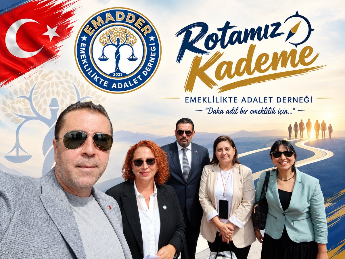 aykutugurlu's tweet photo. Günün ilk saatlerinde #RotamızKademe diyerek düşüldü yollara…

Emeklilik sisteminde süregelen adaletsizliğin çözüme kavuşması, milyonların haklı beklentisinin karşılık bulması adına önemli isimlerle bir araya gelen değerli yol arkadaşlarımıza sonsuz teşekkürler. 🙏

Bu mücadele; sabır, emek, kararlılık ve inanç istiyor.

Emek çok büyük…
Mücadele çok büyük…
Hedefimiz net: KADEME!

@mihribanugurluu 
@ozgenurum06 
@SirinCetin0660 
@OSMANOZBEK83 
@tolgaguver1903 
@EmadDernegi 
#RotamızKademe