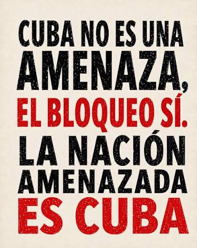 DavidCastr61520's tweet photo. 🇨🇺 #Cuba no se rendirá y saldrá adelante con esfuerzos propios y apoyo solidario internacional.🇨🇺 #TumbaElBloqueo #CubaEstáFirme https://t.co/ctcmybnOMy