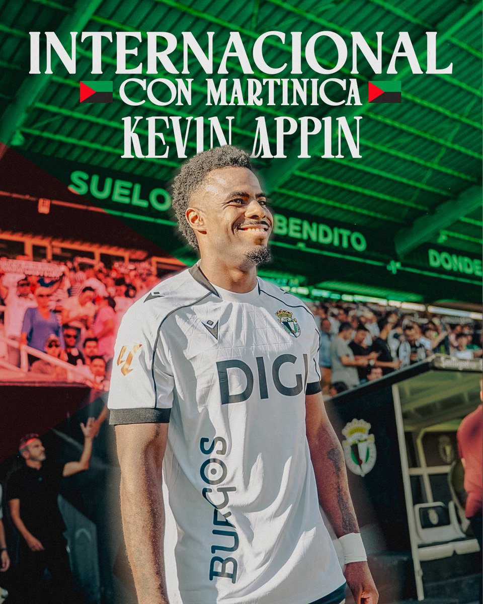 Burgos_CF's tweet photo. 𝗥𝘂𝗺𝗯𝗼 𝗮 𝗠𝗮𝗿𝘁𝗶𝗻𝗶𝗰𝗮. 🇲🇶✈️👀

¡Kevin enhorabuena por esta convocatoria con la selección de Martinica! Todo el BCF está contigo. 🤍🖤

#LatidoBlanquinegro https://t.co/L2Cn4FbQ2R