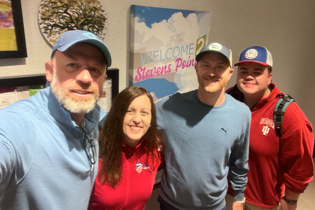 RefReps's tweet photo. The @RefReps team was honored to again be a part of the Midwest Officiating Summit along with our partners @NFHS_Org &amp; our friends from @NASOofficiating. A huge thanks for the incredible hospitality from our partners @wiaawi. Great things happening in the Midwest!

#Officiating https://t.co/kZmhm1wsWZ