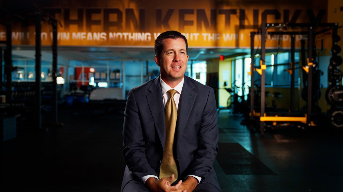nkuedu's tweet photo. Get to know NKU’s new Vice President and Director of Athletics, Mike Odom.

Learn more about his background, experience and vision as he begins his tenure with the Norse.

https://t.co/hNtl9oRuJ2

#NorseUp | @NKUNorse https://t.co/v9MR9MrlUL