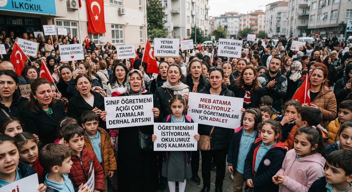 1kayamehtap's tweet photo. Sadece ders anlatmıyor, neslin temelini inşa ediyoruz. Sınıflar öğretmensiz, öğretmenler çocuksuz kalmasın. Sınıf öğretmenliğine yüksek atama istiyoruz!
 #Sınıfa8BinÜcretliyeSon
@tcmeb 
@oktay_saral 
@Yusuf_Tekin 
@memetsimsek
@RTErdogan https://t.co/qezXc1NbAG