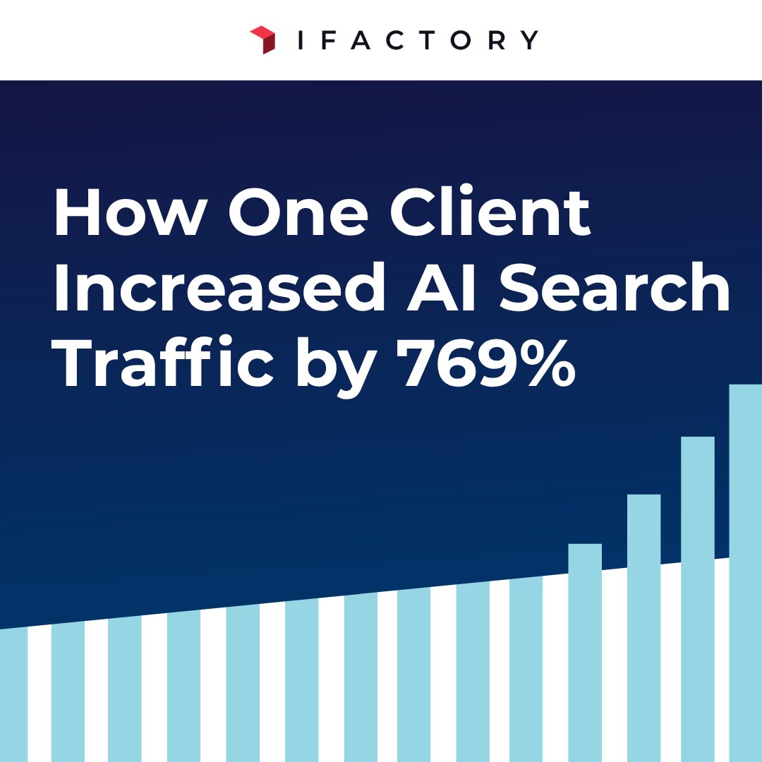 iFactoryBoston's tweet photo. Our latest higher ed case study explores what it takes to earn visibility in Google’s AI Overviews, and what that means for how institutions approach content, SEO, and digital strategy. Read the case study to see what that looks like in practice. https://t.co/FfJbKTrLMr https://t.co/26FBvjzVqF