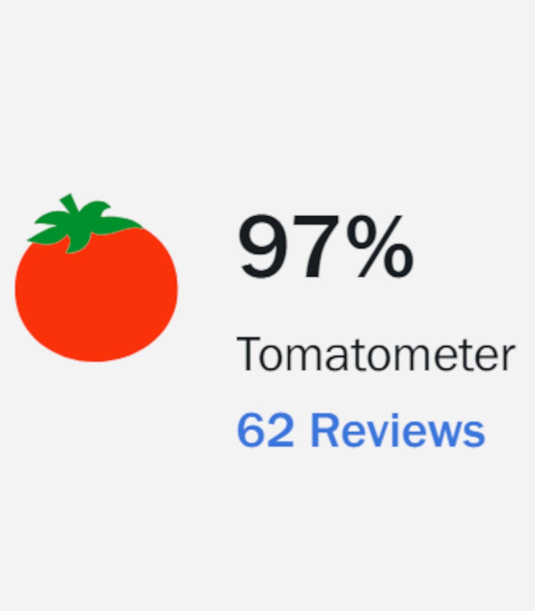 pubity's tweet photo. The new 'Resident Evil' movie has debuted with a 97% almost perfect rating on Rotten Tomatoes.

It's the highest rated video game movie adaptation of all time and it's not even close. https://t.co/TiPFNxvQzX