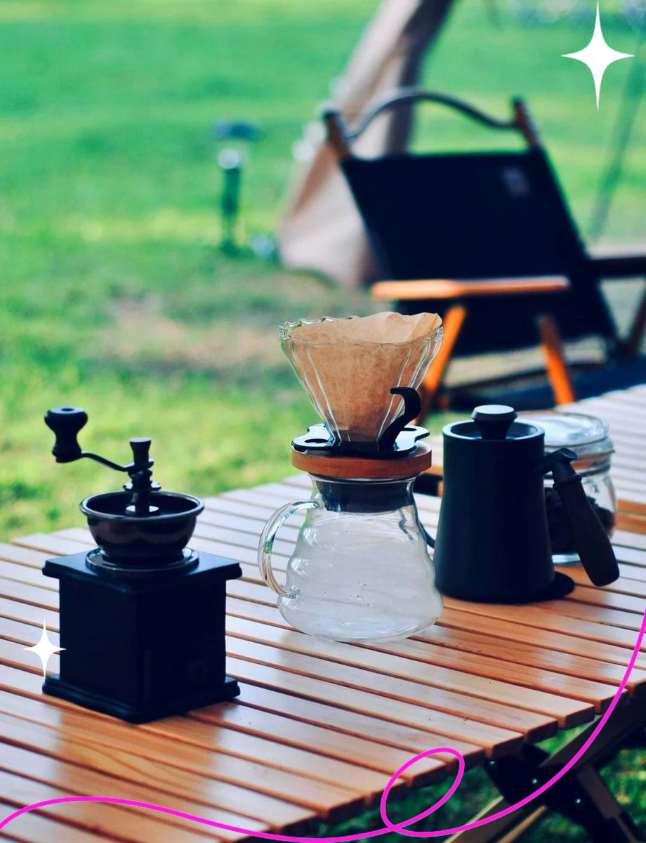 NaomaVolkepxca's tweet photo. Woke up to the mountain breeze, bird songs and a cup of hot coffee by the tent. This quiet camping morning is the perfect reset for my soul. https://t.co/USrgit3pyj