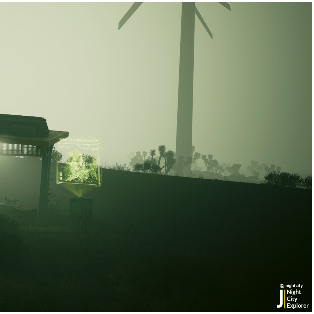 J_in_Night_City's tweet photo. 📍Badland, Night City
The eerie atmosphere of the badlands.
Would you wait for the bus here?
📷 captured in Photo Mode
#CyberpunkPhotography #edgerunner #Cyberpunk2077 #PhotoMode #cdproject https://t.co/sNdp7IugZE