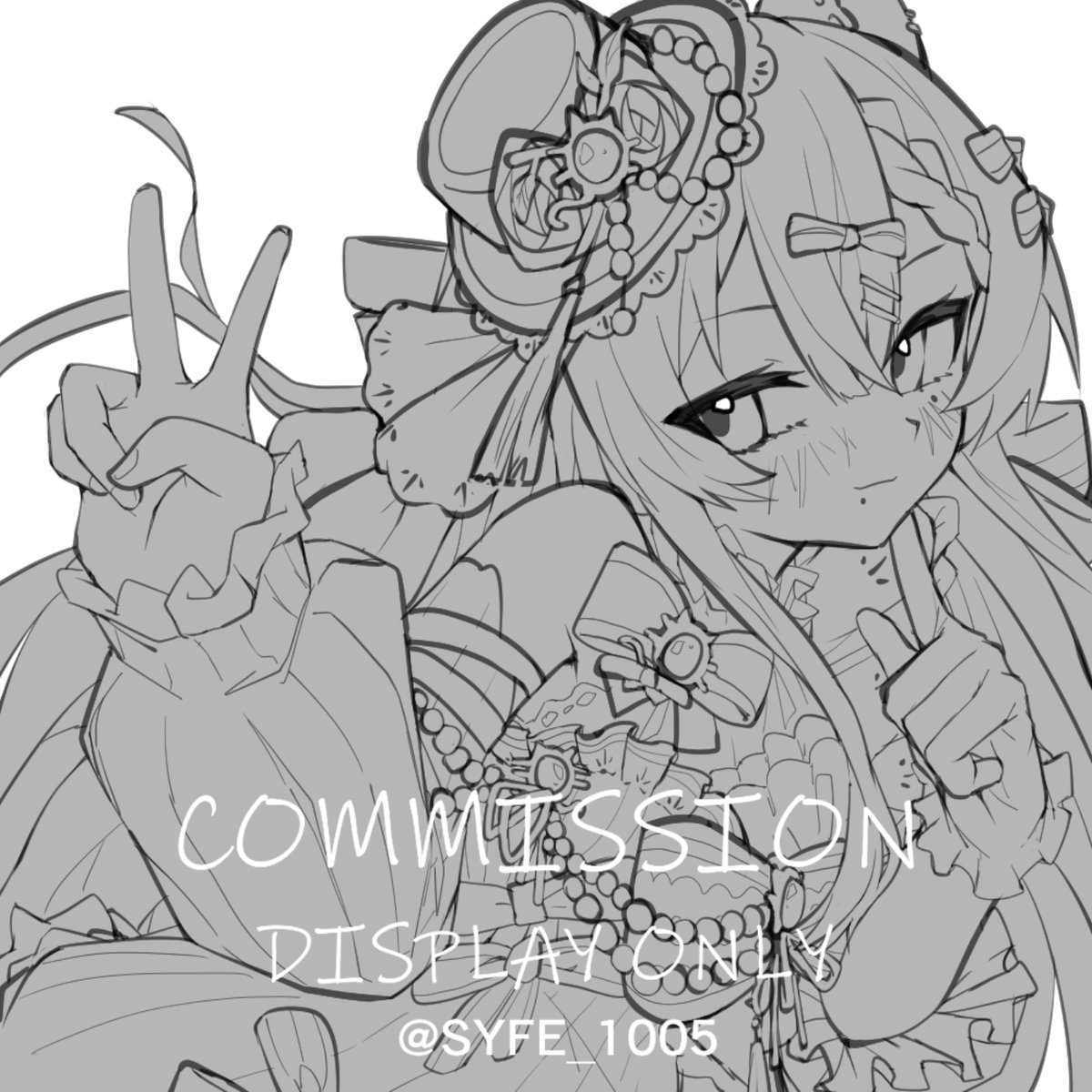 syfe_1005's tweet photo. Finished a line art commission on VGen! Thank you so much!
#VGen #VGenShowcase #VgenCommㅤ https://t.co/6DZuEuZxT5