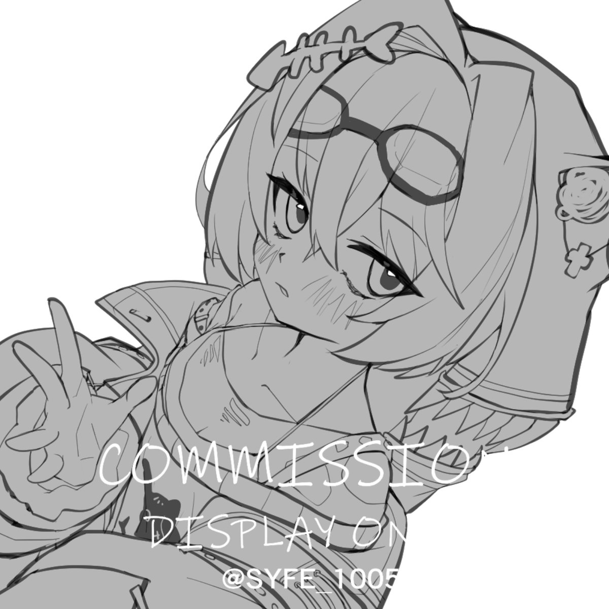 syfe_1005's tweet photo. Finished a line art commission on VGen! Thank you so much!
#VGen #VGenShowcase #VgenCommㅤ https://t.co/6DZuEuZxT5