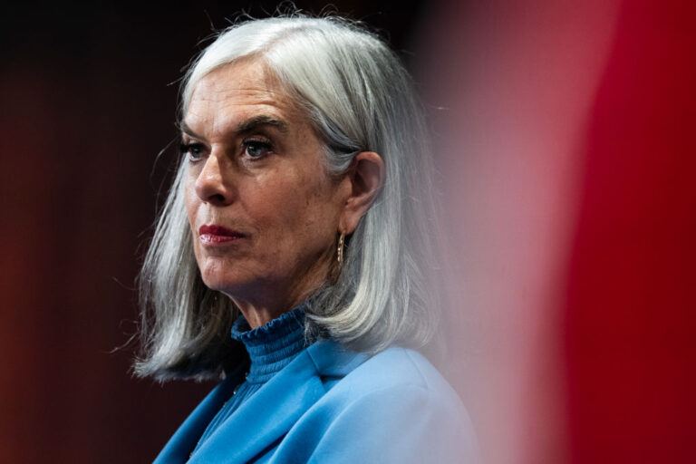PunchbowlNews's tweet photo. House Minority Whip Katherine Clark just threw her support behind a push to kick Rep. Marie Gluesenkamp Perez off the House Appropriations Committee following MGP’s repeated votes in favor of GOP rules.

@maxpcohen and @allymutnick have the latest:
https://t.co/3sWHAn6JOt https://t.co/1BTPbWVuQJ