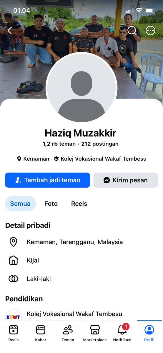 KATSEMCOMEYY's tweet photo. CONFRIM GANGUAN SEKSUAL PORNOGRAFI PELAKU SCAMER

NAMA. : AHMAD HAZIQ MUZAKKIR BIN NAZARUDIN
no ws : +60 19-931 7084
LOCATION : MALAYSIA

CONFIRM VIRAL!!

#facebook #tiktokviral #kualalumpur #beritaharian  #viralmediasosial https://t.co/h1n6AF2E01