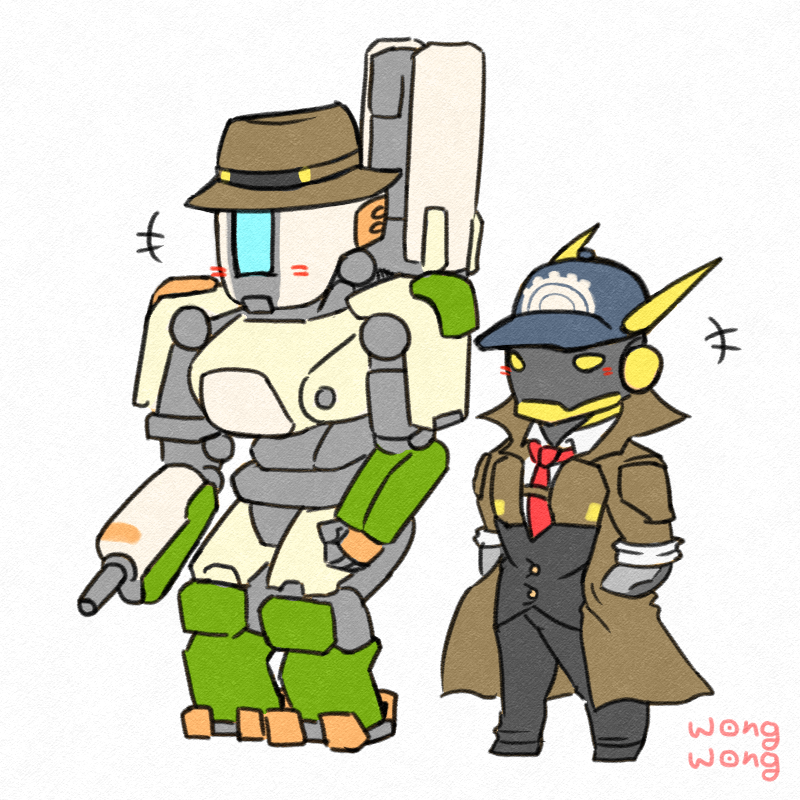 wooongwooong's tweet photo. cool hat club
#Overwatch #Overwatchfanart #Bastion https://t.co/fajJyd8jC7