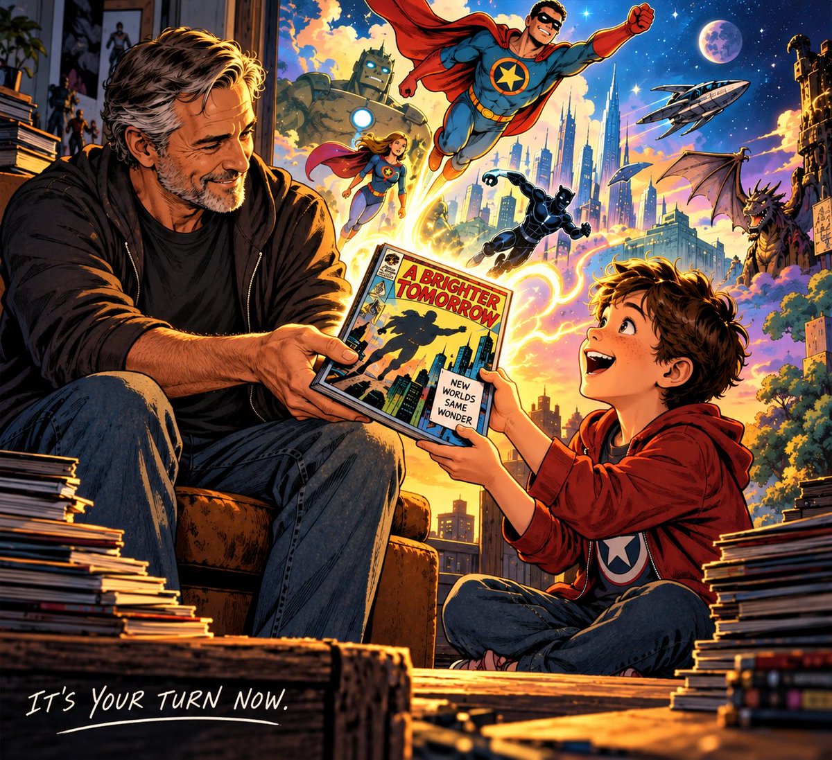 Jonathan_Zinck's tweet photo. What If...We Gave the Comics Back to the Kids?

 https://t.co/gjmdHyRGYs https://t.co/vB9iqt1cBE