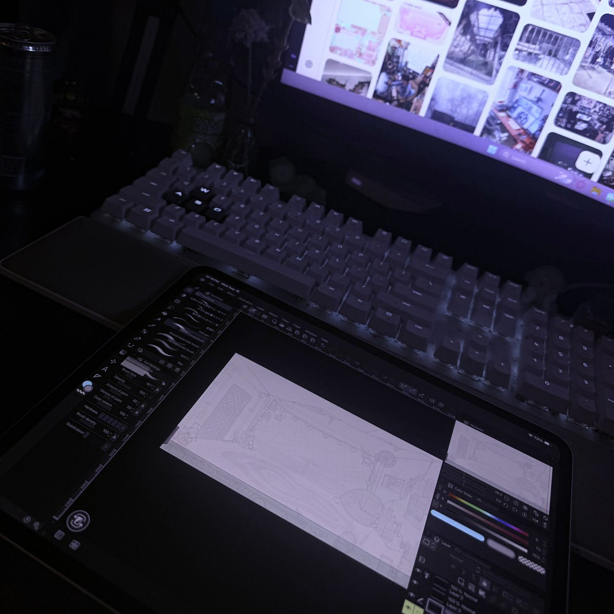 ZVTZ_'s tweet photo. Working in my stream background >< https://t.co/k8ZkcJjJ3k
