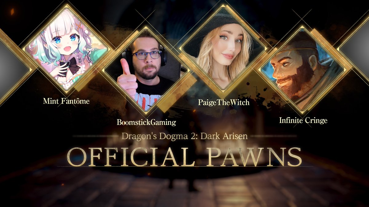 DragonsDogma's tweet photo. New Official Pawns from around the world are coming to both Dragon's Dogma 2 and Dragon's Dogma 2: Dark Arisen!

Even more Official Pawns will be announced in the future too, so watch this space 👀

#DD2DA #DD2 https://t.co/sSSdzJjed4