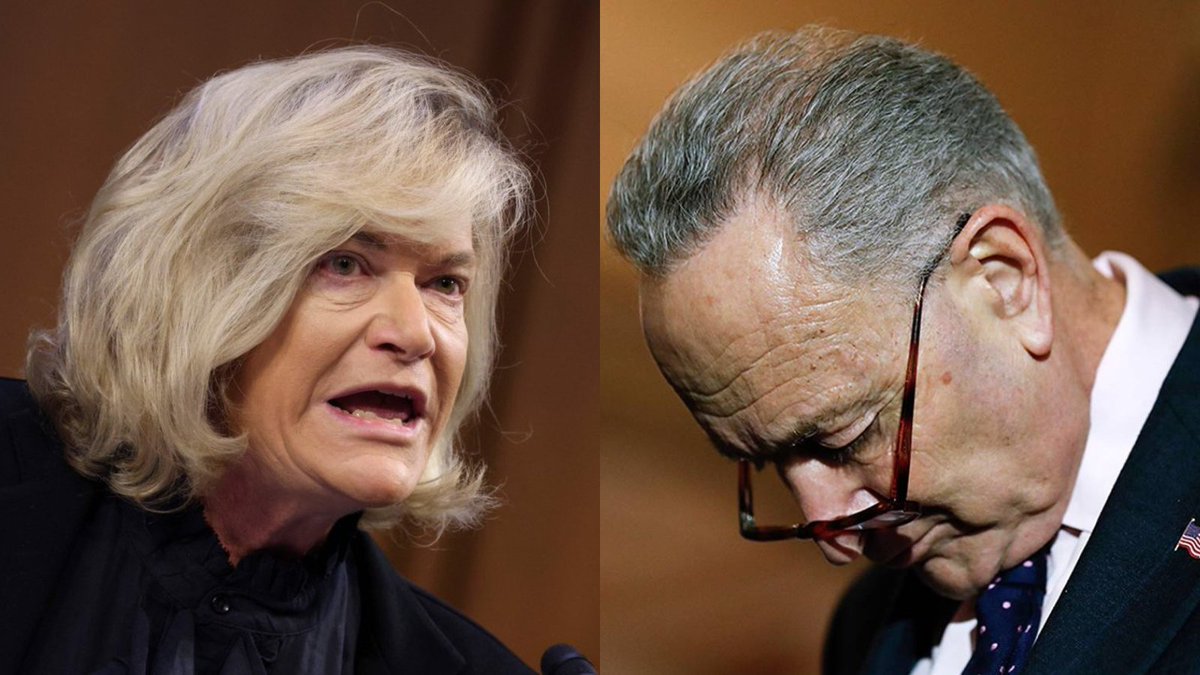 Steph_iscrypto's tweet photo. 🚨Senator Cynthia Lummis BLASTS Democrats after killing the CLARITY Act:

“They handed China exactly what they wanted.”

“The Democrats are now anti-American.” https://t.co/XiJgjollpm