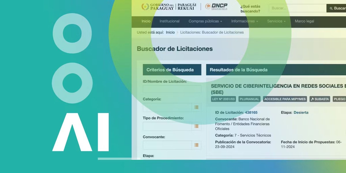 opencontracting's tweet photo. If you run a small business, finding a government contract worth bidding for can be a job in itself.

Paraguay trained a machine-learning model on 200,000+ past procurement awards to help flag opportunities that are more likely to suit MSMEs.

Read more https://t.co/UmRsRvci6I https://t.co/E6Ncvi4Oxr