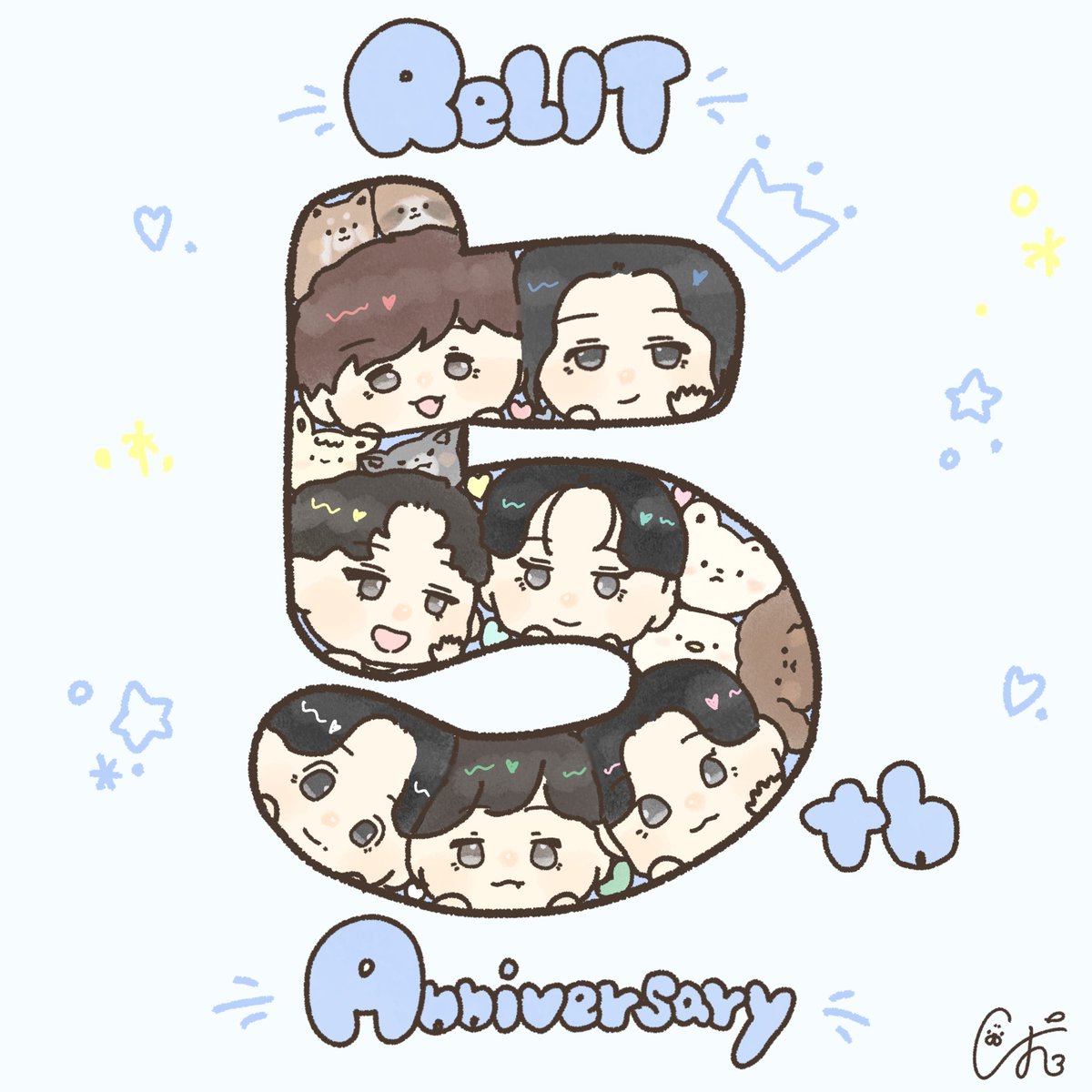 shi_o0nn's tweet photo. #ReLIT5周年
#ReLIT_FA https://t.co/o6VRLIkjM5