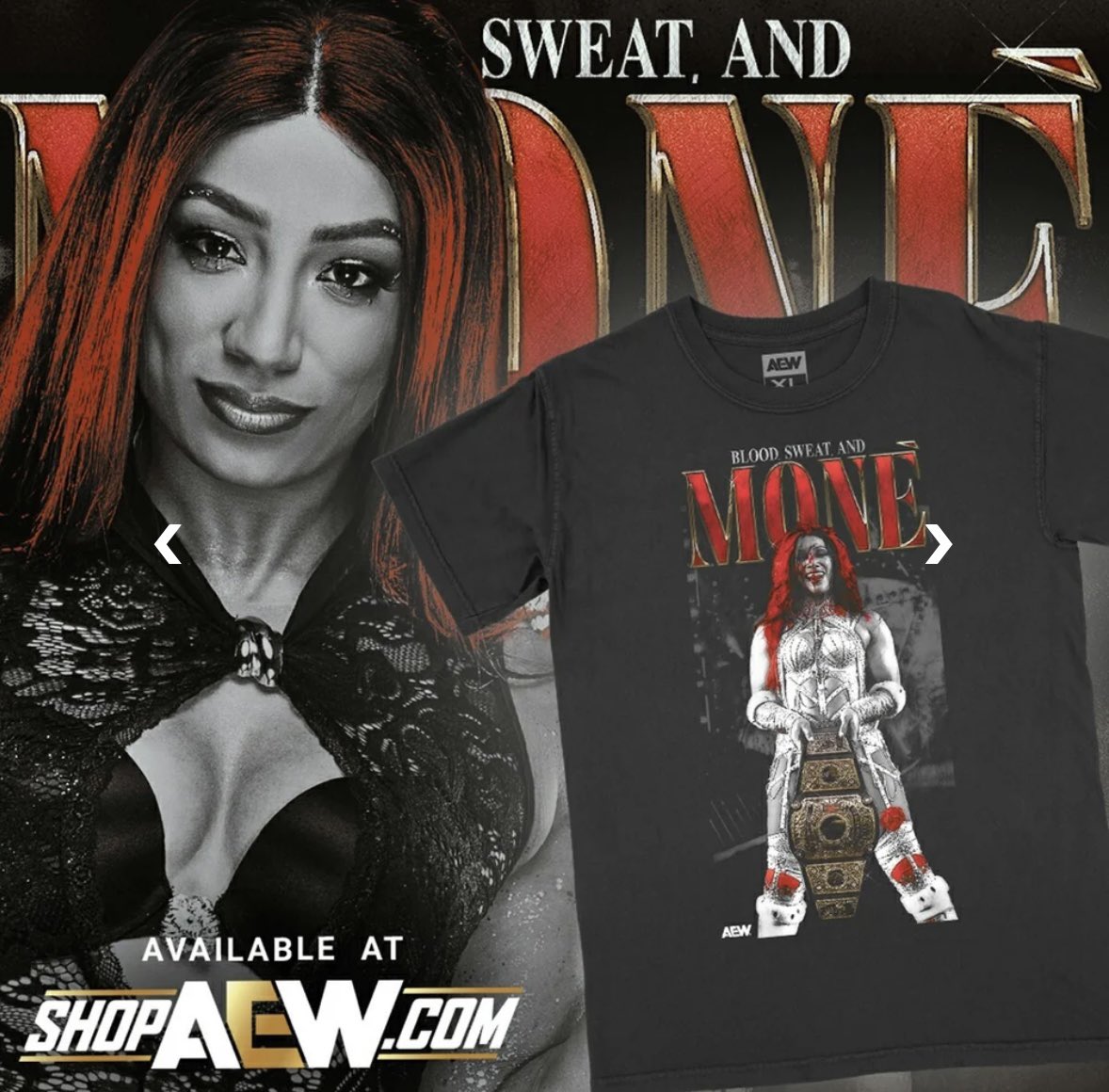 MrSashaBanks's tweet photo. BLOOD, SWEAT AND MONÉ! 🔥💰 

🔗 https://t.co/DjuliRHvZ3 https://t.co/dkbvYAx0hu