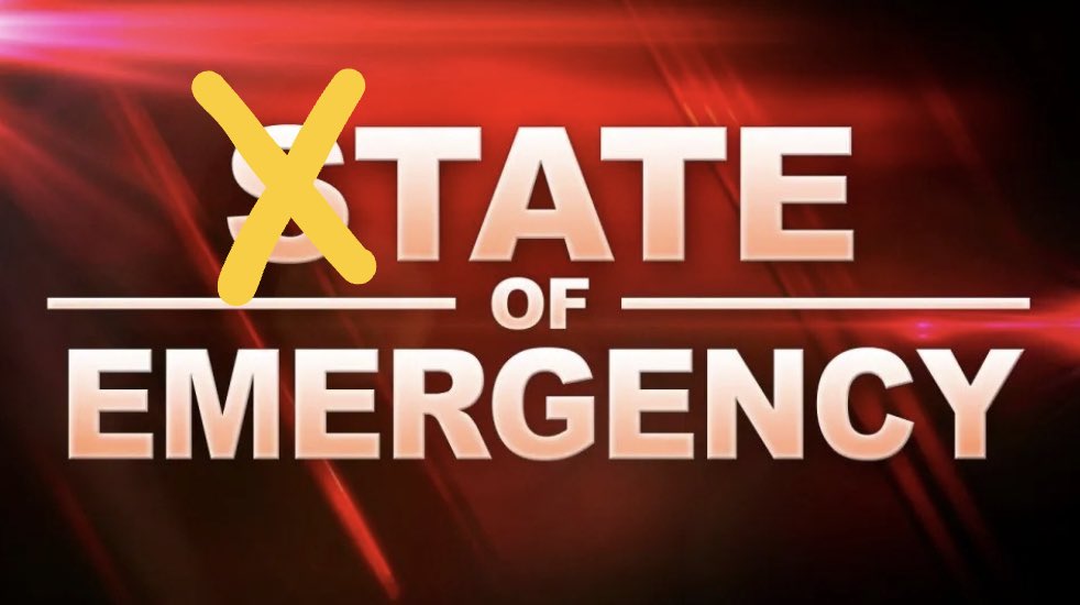 OhioTate's tweet photo. After downing a 30 ounce coffee without even as much of a hint of a bowel movement…
I am declaring a Tate of Emergency https://t.co/hyRworkFsR