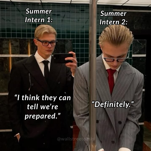 WallStreetOasis's tweet photo. Last year, thousands of students had the exact same plan:
“I’ll start preparing soon.”

Then recruiting accelerated.
Applications opened earlier.
Interviews came faster.
And suddenly they were trying to learn everything in 2 weeks.

😬 That’s how students miss opportunities they were fully capable of winning.

Not because they lacked intelligence.
Because they lacked direction, preparation, and repetition.

🔥 WSO Academy was built specifically for ambitious students who don’t want to leave recruiting to chance.
⏳ Every week you delay, someone else gets ahead.

You can either hope things work out…
or prepare like the candidates who actually win offers.

👉 Apply to WSO Academy NOW >>  https://t.co/fseaVNCQ1z