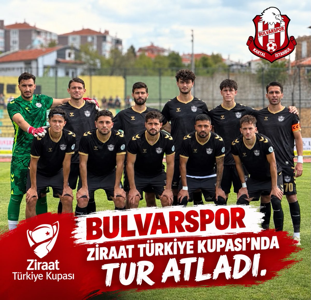 Kartalyerelim's tweet photo. Bulvarspor Ziraat Türkiye Kupası’nda 2. tura yükseldi
https://t.co/saqzjTHzOo https://t.co/CbRcPcoifq