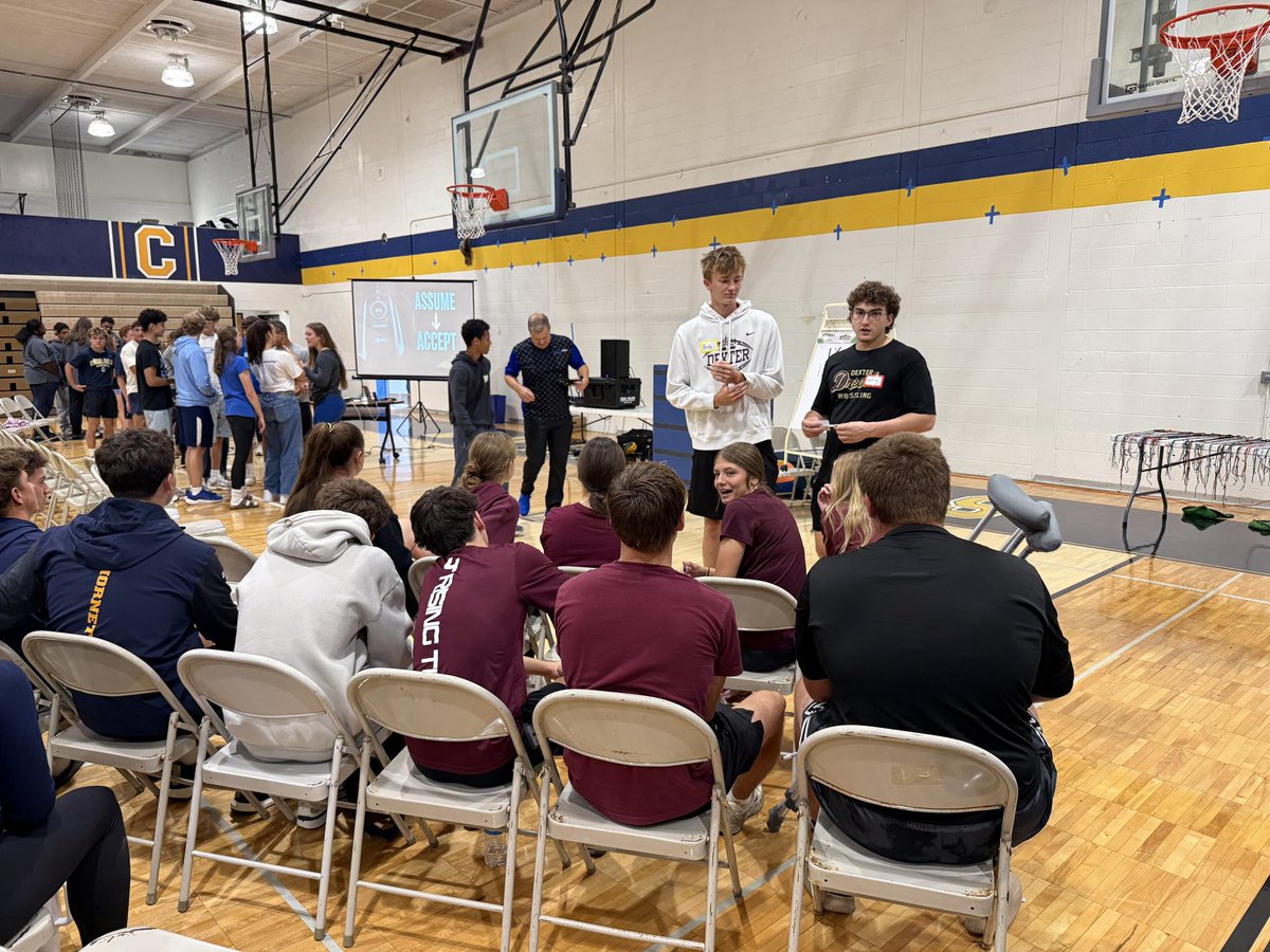 DreadStrong's tweet photo. The annual SEC Leadership Conference is always an exciting Fall event for ten of our junior student-athletes. They were nominated by a coach and selected to represent Dexter as leaders within their respective sports. Thank you to the @SECAthletics for hosting this event! https://t.co/rL1YYl056Q