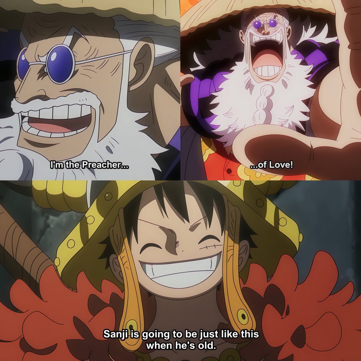 Anime_TaIk's tweet photo. Luffy ain't even wrong...😂 https://t.co/67cIMV32Ur