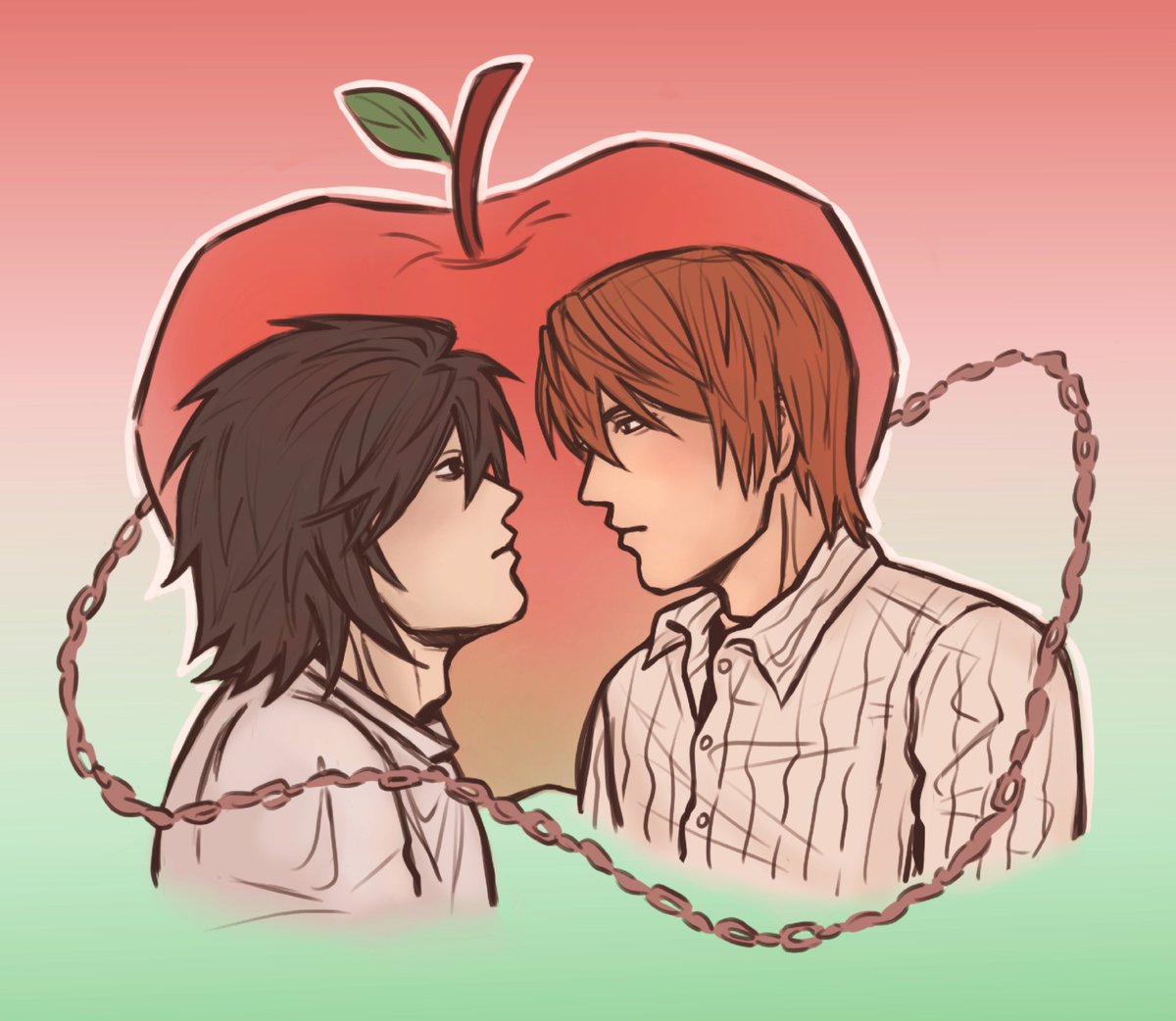 Bark_kun's tweet photo. Chained Together
#Deathnote #LLawliet #Ldeathnote #YagamiLight #Lightdeathnote #Lawlight https://t.co/50jB1d7LSi