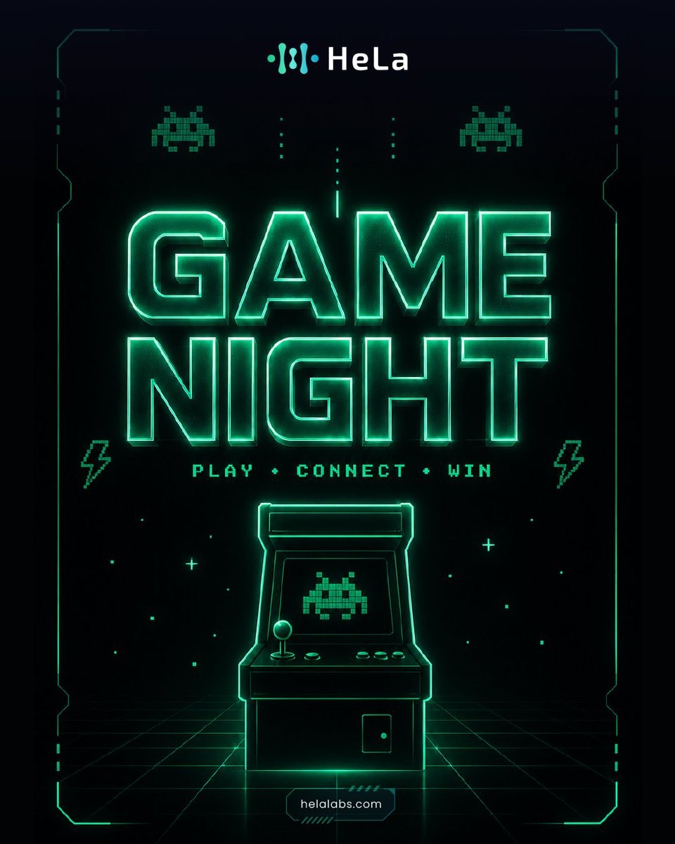 HeLa_Labs's tweet photo. 🎮 Game On, HeLa Rangers!

Another Thursday means another chance to play, connect, and enjoy some friendly competition with our community.

🗓 Thursday, September 17
🕗 8 PM SGT
📍 Discord: https://t.co/4ExetXJzyd

Bring your game face, invite your friends, and join us for an evening packed with fun and exciting rewards! 🏆

See you! 

#HeLa #GameNight #HeLaCommunity