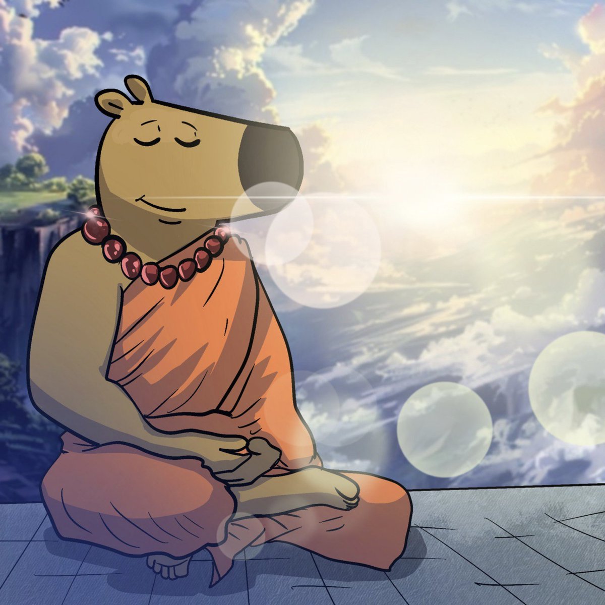 ChillguyERC20's tweet photo. Feel the calm https://t.co/zZAx8d0KR4