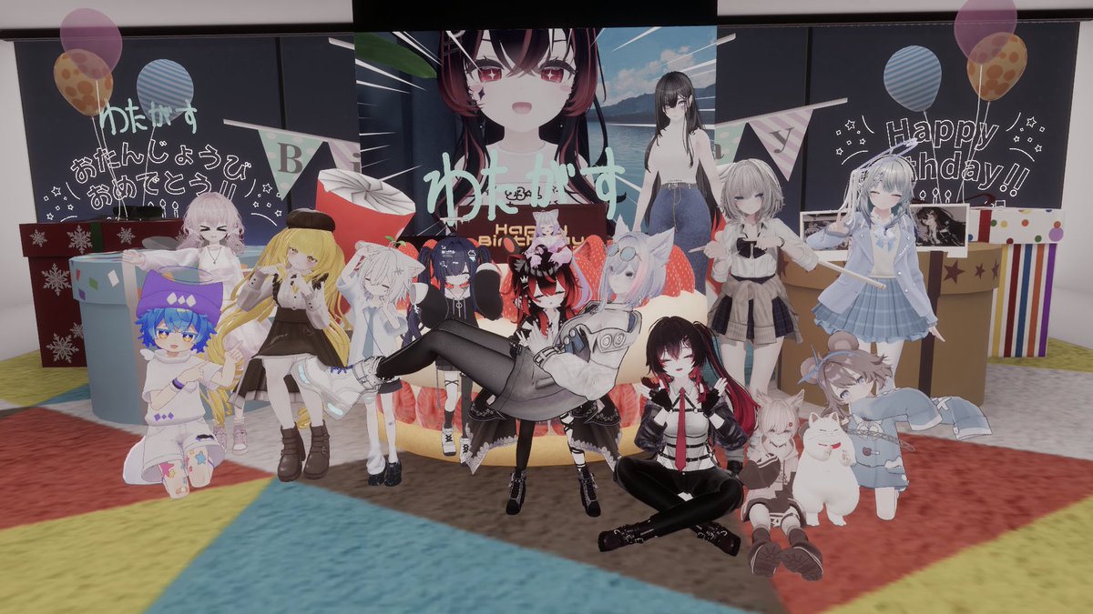 WataGahi87's tweet photo. 本日はほんとにたくさんの人に誕生日を祝ってもらえて、本当に幸せでした。
わたがし生の中で、一番良い誕生日だったって心から思える日になり、人生生きてればこんな幸せなこともあるって噛み締めながら、これからも幸せに生きていこうと思います！

今日は誕生日インスタンスで寝ます！
おやすみ！ https://t.co/0tfukbByHR