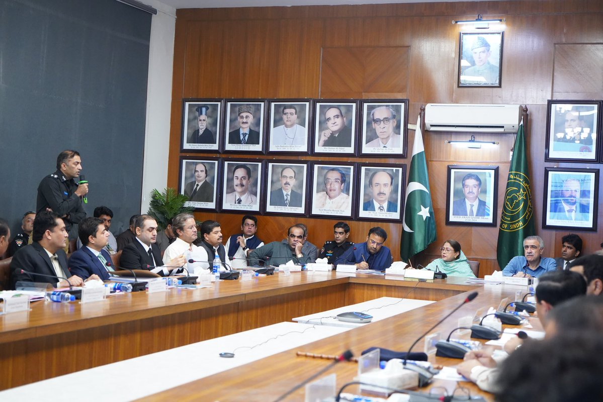 SikanderBalouch's tweet photo. Madam Faryal Talpur calls for intensified action against drugs in Sindh

KARACHI: (16 September 2026) 

Sindh Assembly Standing Committee on Home Chairperson Faryal Talpur has directed the police and other relevant departments to intensify efforts against narcotics, with particular emphasis on keeping educational institutions drug-free and protecting young people from substance abuse.

She issued the directives while chairing a meeting of the Standing Committee on Home, attended by all committee members as well as Sindh Home Minister Ziaul Hassan Lanjar, Education Minister Sardar Shah, Excise and Taxation Minister Mukesh Kumar Chawla, Social Welfare Minister Mir Tariq Ali Talpur MPA Sohail Anwar Siyal, Qasim Siraj Soomro, Sadia Javed and including all other members of standing committee. 

Benazir Income Support Programme Chairperson Senator Rubina Khalid and MNA Shahida Rehmani also attended the meeting as special participants.

Additional Chief Secretary Home, secretaries of the law, excise, school education, college education, social welfare and universities departments, Advocate General Sindh, Prosecutor General Sindh, the Inspector General of Police and other senior police and government officials were also present.

The committee reviewed measures taken across the province to curb the sale and use of narcotics, particularly efforts aimed at keeping educational institutions drug-free. Officials briefed the meeting on the progress made so far and the police also gave an update on the case involving alleged drug dealer “Pinky”.

The meeting reviewed the overall law and order situation in Sindh and discussed measures and strategies to curb street crime.

Ms Talpur said preventing drug abuse, particularly in educational institutions, and protecting the younger generation from narcotics remained among the government’s key priorities.

She directed the police and all relevant departments to work on a “war footing” to curb the menace of drugs.

She also called upon the police and prosecution authorities to ensure effective prosecution of those involved in narcotics cases so that offenders could receive strict punishment in accordance with the law.

Ms Talpur said the performance of the police and other departments concerned had improved considerably in tackling narcotics, but added that much more remained to be done.

She stressed that parents, teachers and civil society also needed to play a leading role in efforts to prevent drug abuse and protect young people.
@FaryalTalpurPk 
@ZiaLanjar 
@RubinakhalidPPP 
@ShahidaRehmani 
@sardarshah1 
@siyal_anwar 
@Qasimsoomro 
@Sadiajavedppp